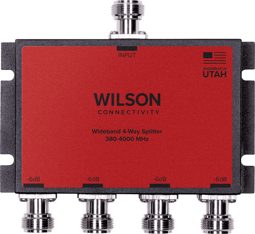 4-Way Splitter 380-4000 MHz (50 Ohm)