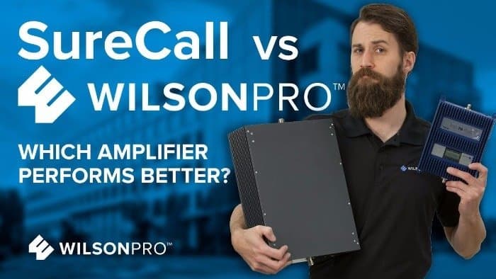 SureCall vs WilsonPro: Which commercial cellular amplifier performs better?