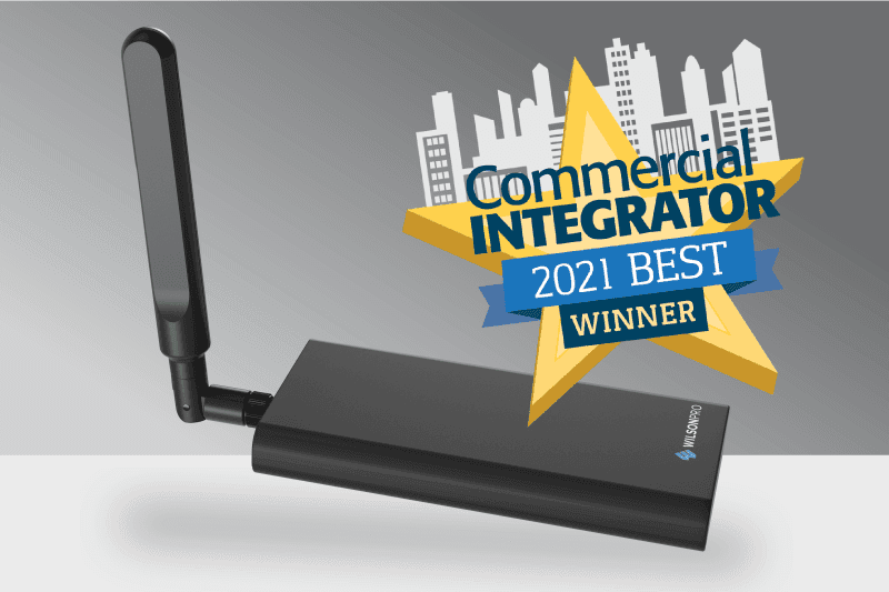 WilsonPro Cellular Network Scanner Wins 2021 Commercial Integrator BEST Award