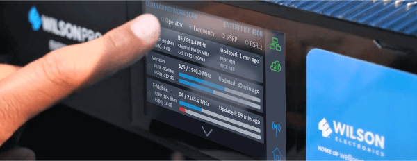 Enterprise 4300/4300R Cellular Amplifiers with Network Scanning